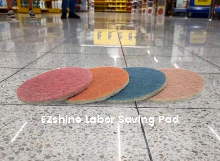 The Terrazzo Floor Polishing and Maintenance Case in Supermarket