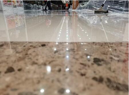 Wanda Plaza, Artificial Stone Floor Restoration and Polishing