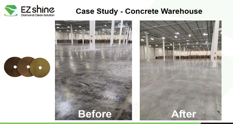 17" Diamond Burnish Pad 400 Grit strip clean polish floor concrete marble stone 