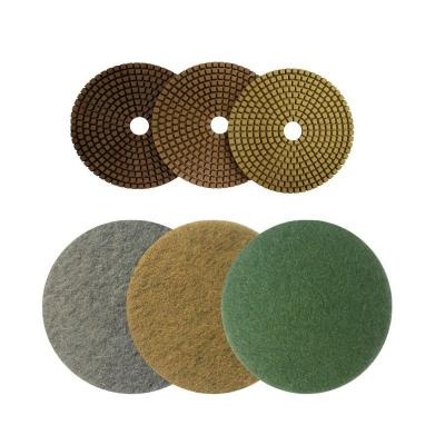 concrete polishing pad