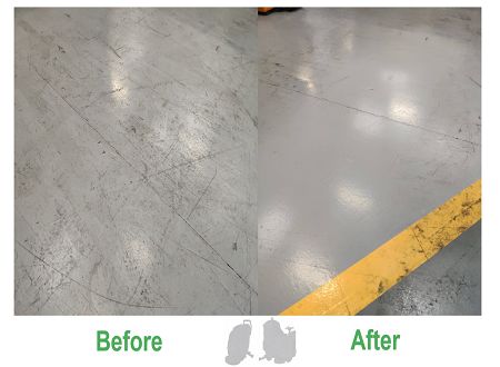 Case: Multi-layer Epoxy Resin Floor Restoration and Cleaning