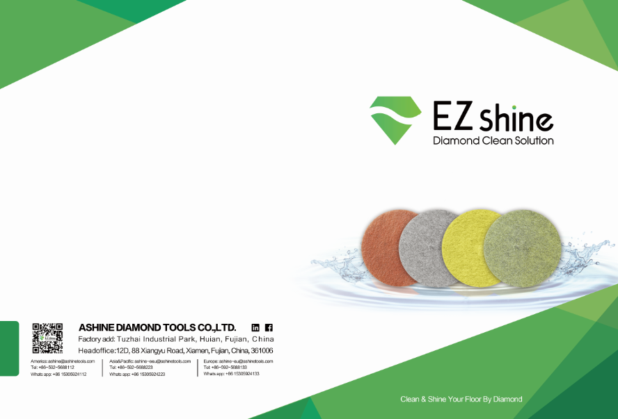 Here it Comes! EZshine New Floor Pads Catalog