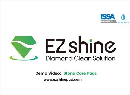 Demo Video: How to use EZshine Stone Care Pad to restore your marble floor?