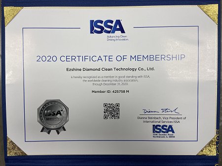 ISSA Membership Certificate 2020 Updated