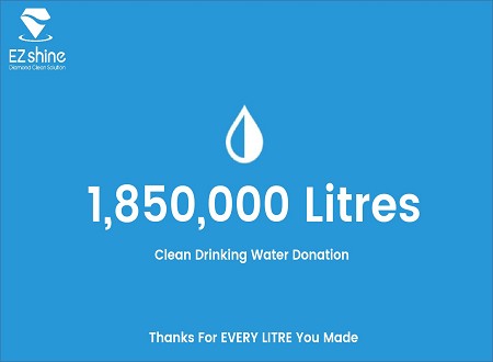 Donation: 1,850,000 Liters of Clean Drinking Water